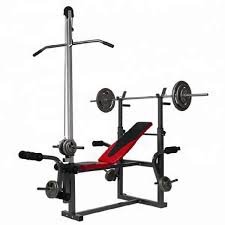 Bench With Latpull Extension and 50kg weight
