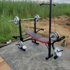 Bench With Latpull Extension and 50kg weight