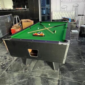 8ft marble coin snooker Table
