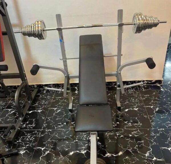 50KG Weight + Gym Bench