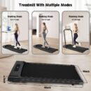 2HP Walk-pad Treadmill (100kg)