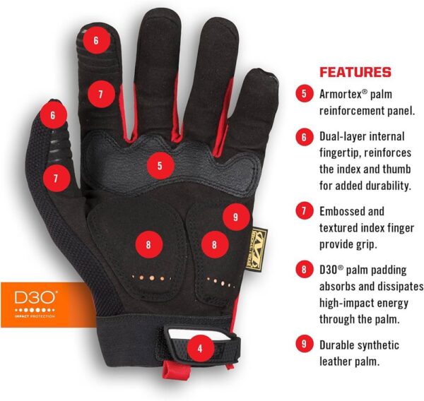 Mpact Gym Gloves