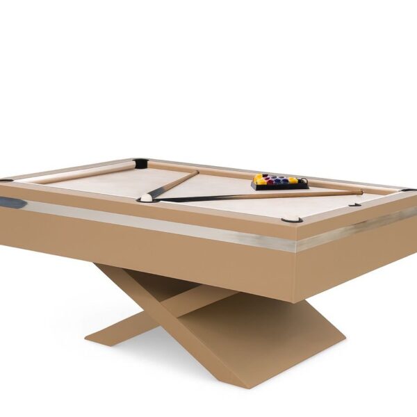 X-Leg Luxury Pool table with marble top