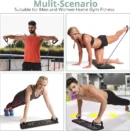 Push up board pro with resistance rope
