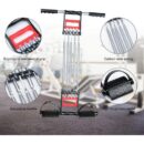 Chest expander with pedal