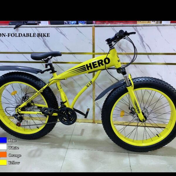 Hero fat tyre bicycle