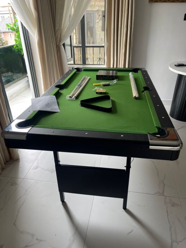 6ft foldable slim snooker - Image 3