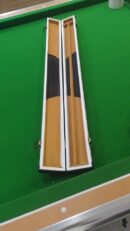 Wooden cue stick case