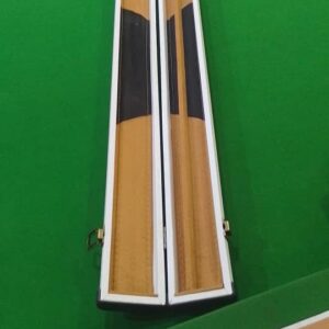 Wooden cue stick case