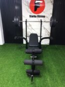 Semi commercial bench + 50kg weight set