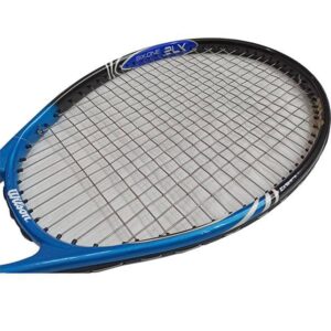 Wilson tennis racket stringed