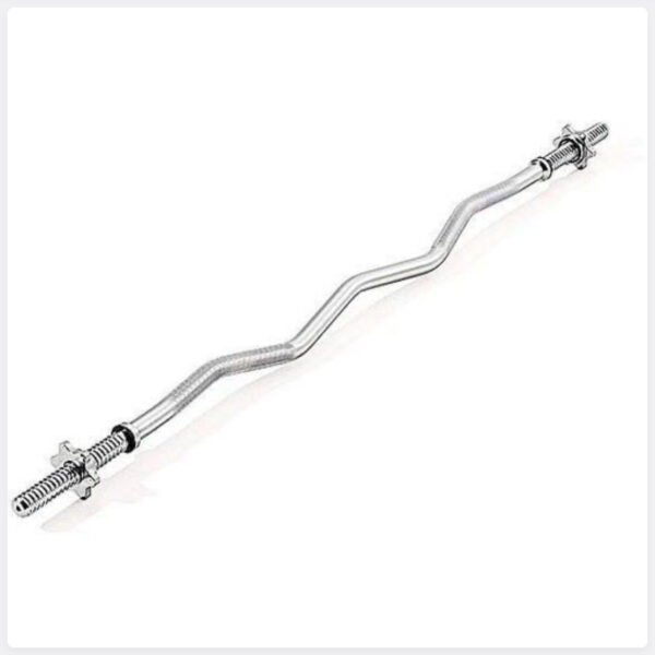 Chrome Barbell zig zag rod