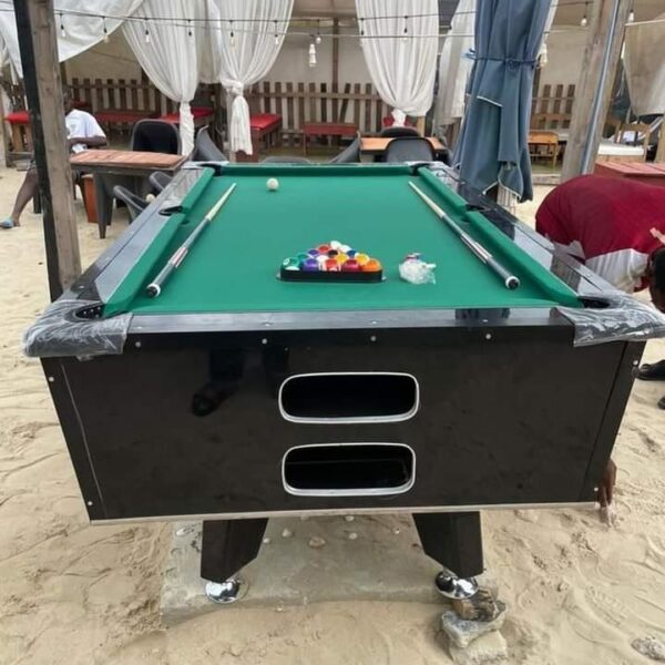 7ft Locally Made Gloss Body Marble Coin Snooker