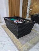Black stripe luxury pool table