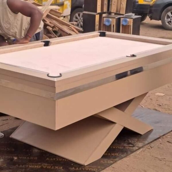 X-brown Luxury Pool table with marble top