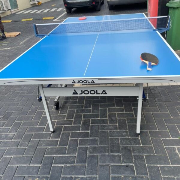 Joola Aluminum Outdoor Pro Table Tennis board with small tyres