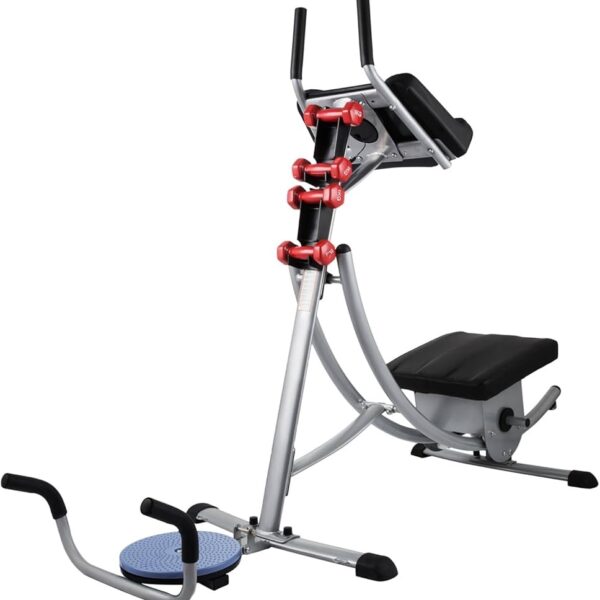 3 in 1 Abs Coaster With Dumbbells And Twister
