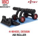 4 Wheels Abs Roller With Stopper