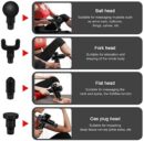 4 Heads Facial Massage Gun