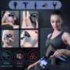 5 Heads Digital massage gun - Image 2