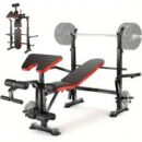 Semi commercial bench + 50kg weight set