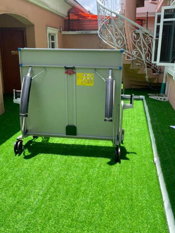Aluminum Outdoor table tennis with reinforced legs - Image 3