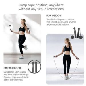 Digital counter jump rope