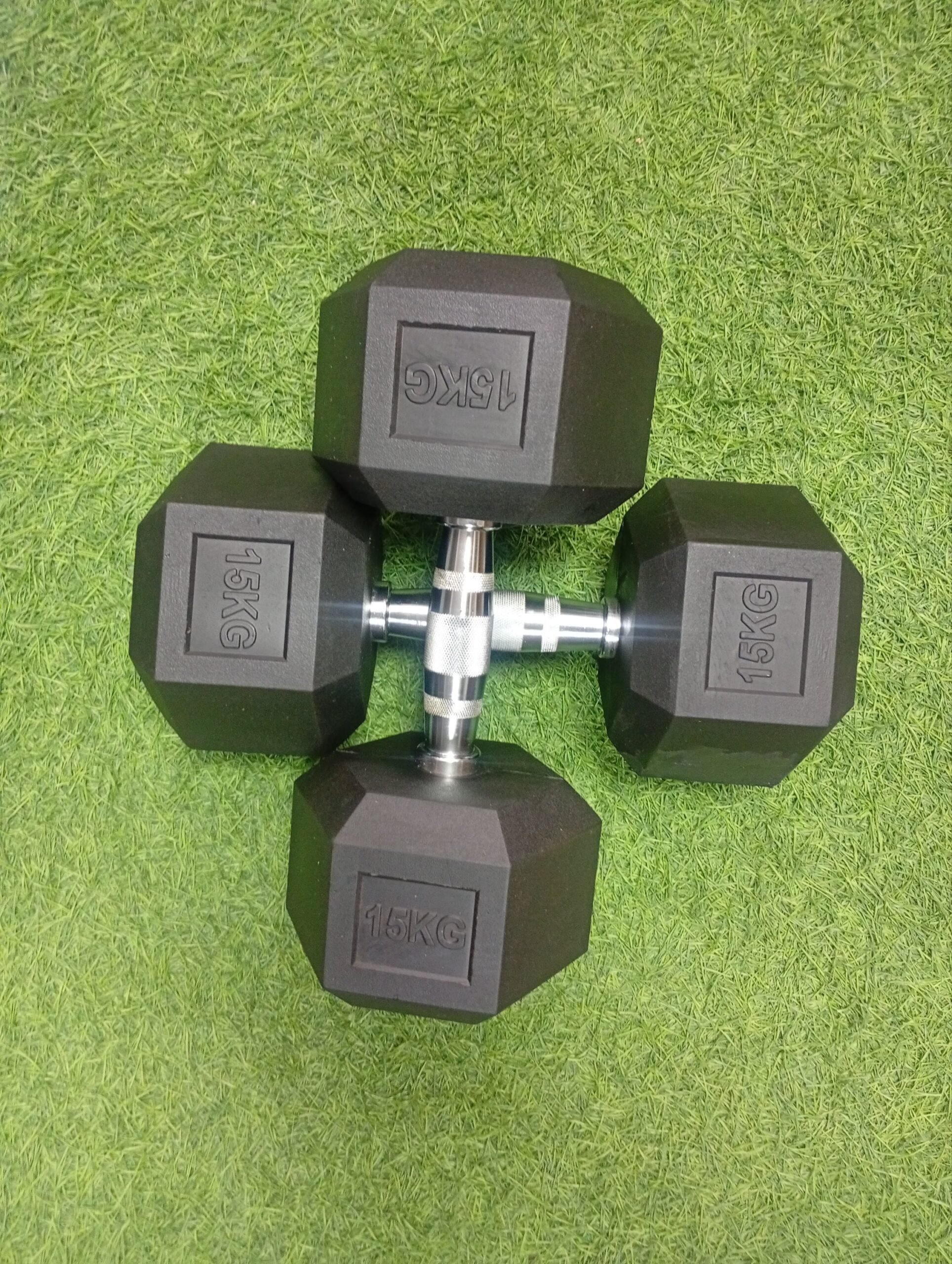 15kg hex dumbbell - Image 3