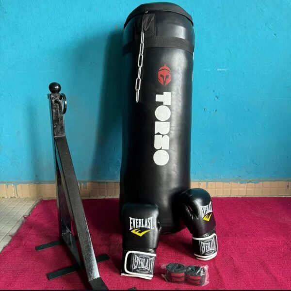 Torso punching bag long