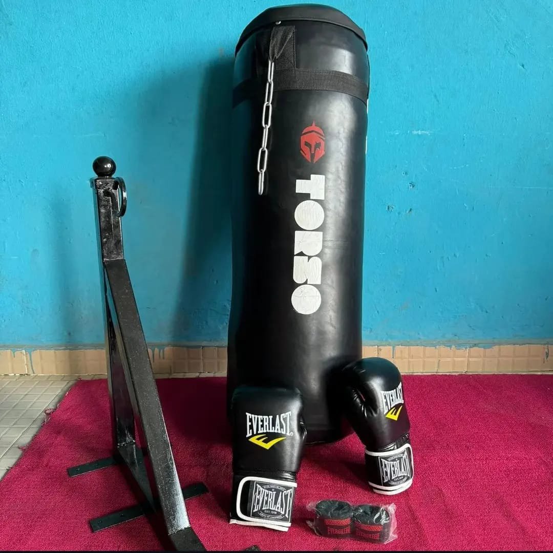 Torso punching bag long