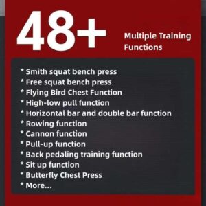 Full commercial smith machine