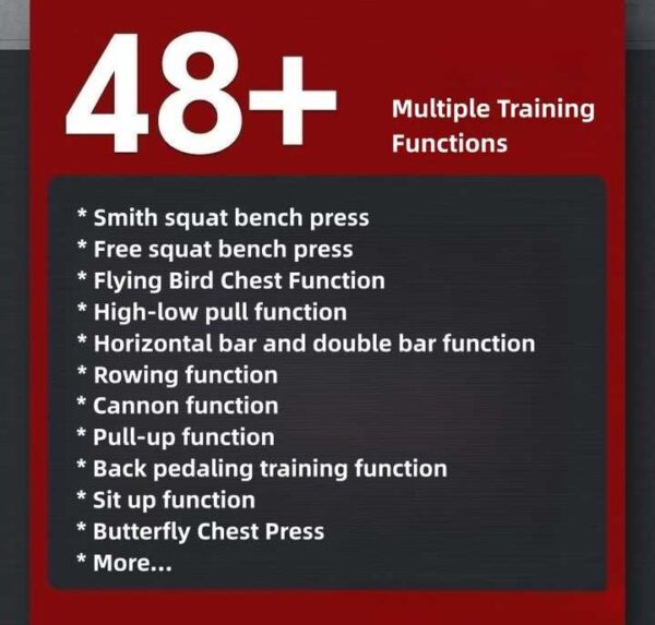 Full commercial smith machine - Image 4
