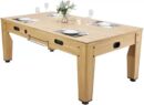 4 in 1 snooker, table tennis ,air hockey and dinning (7ft)