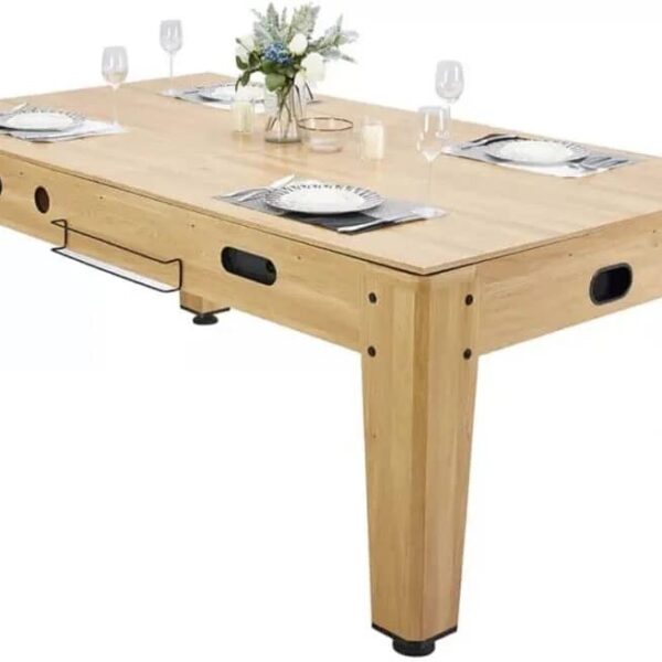 4 in 1 snooker, table tennis ,air hockey and dinning (7ft)