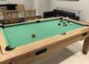 4 in 1 snooker, table tennis ,air hockey and dinning (7ft)