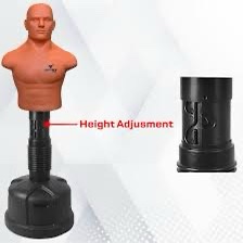 Torso punching bag short