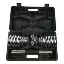 30kg Adjustable Chrome dumbbell