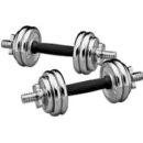 15kg Adjustable chrome dumbbell