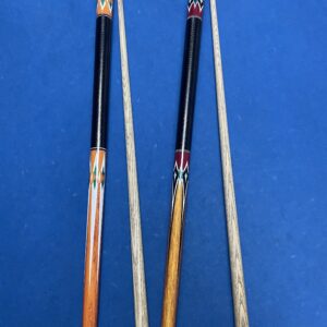 YM cue stick with reinforced grip