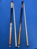YM cue stick with reinforced grip