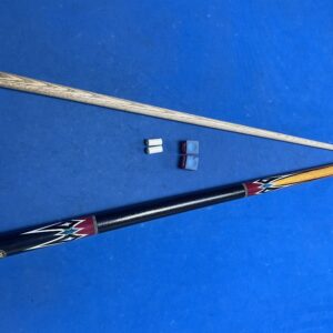 YM cue stick with reinforced grip