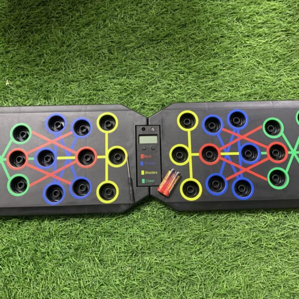 Push up board with counter
