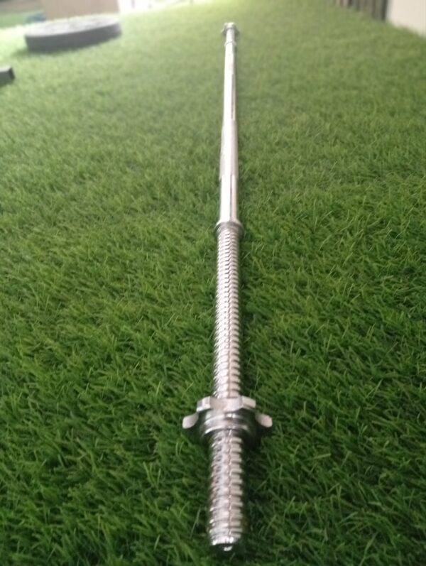 5ft chrome barbell - Image 3