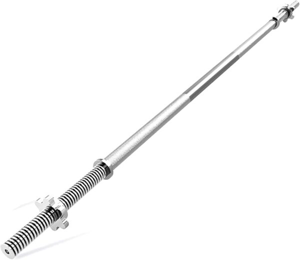 5ft chrome barbell - Image 2