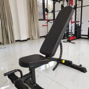 Adjustable commercial bench.