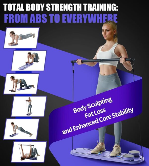 6 in 1 pilates reformer board - Image 5