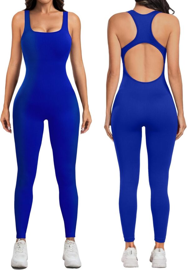 sleeveless Backless jumpsuit - Image 2