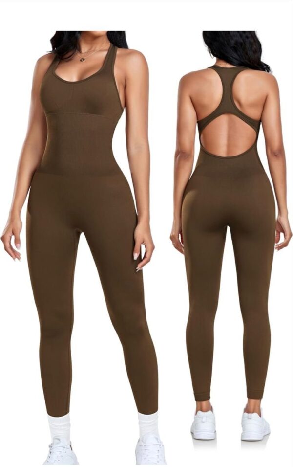 sleeveless Backless jumpsuit