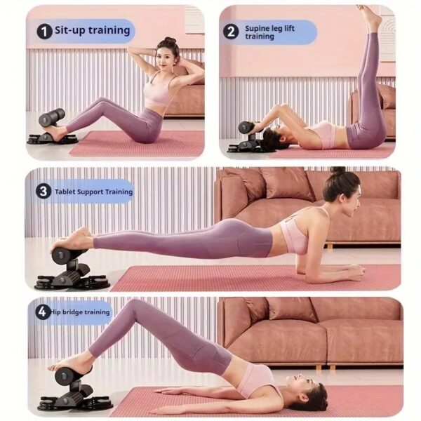 Double suction Sit up assistant with rope - Image 4