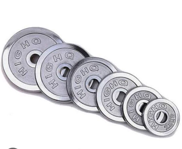 chrome cast weight plate